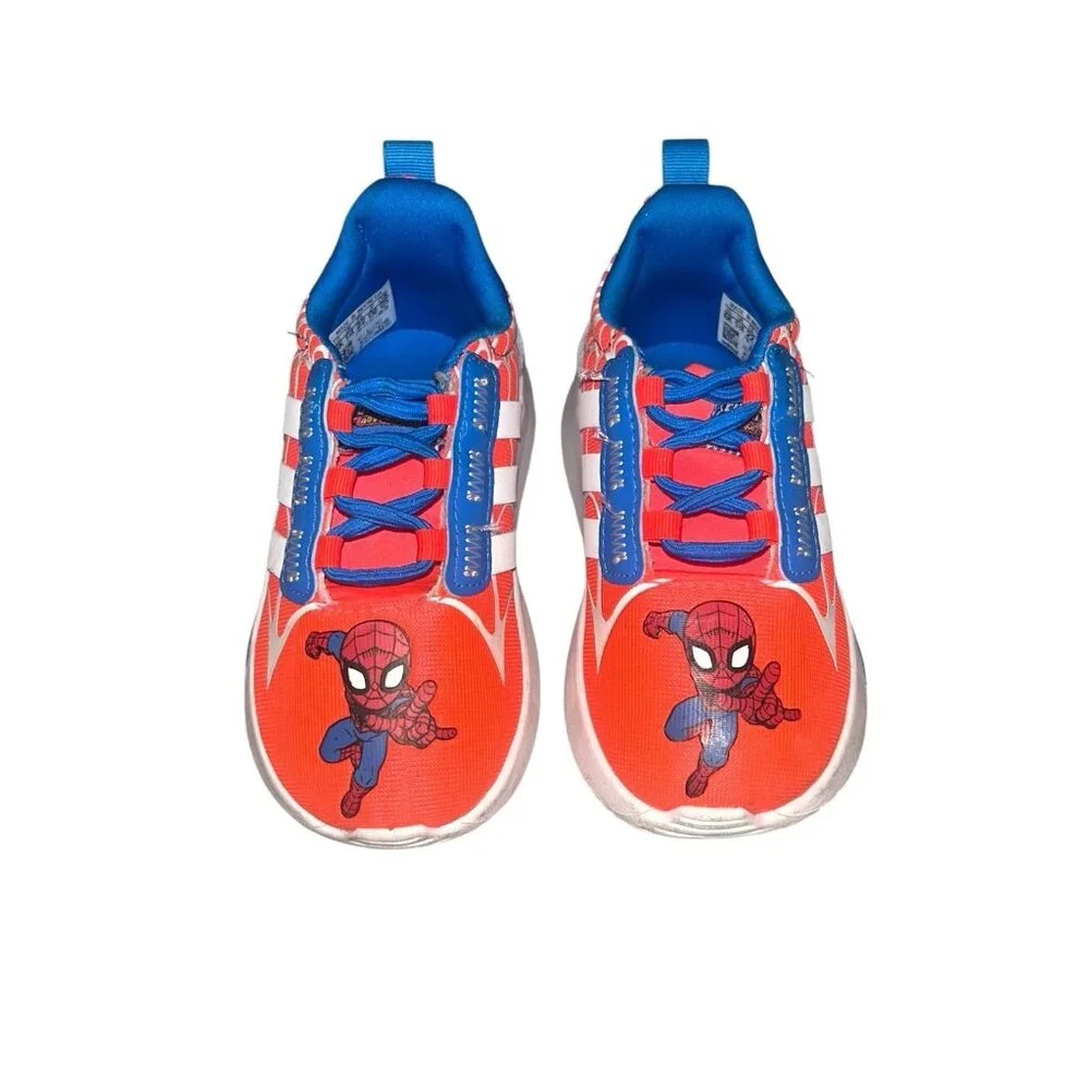 adidas Racer Spiderman Superhero Marvel Comics Low Top Casual Shoes Size 6